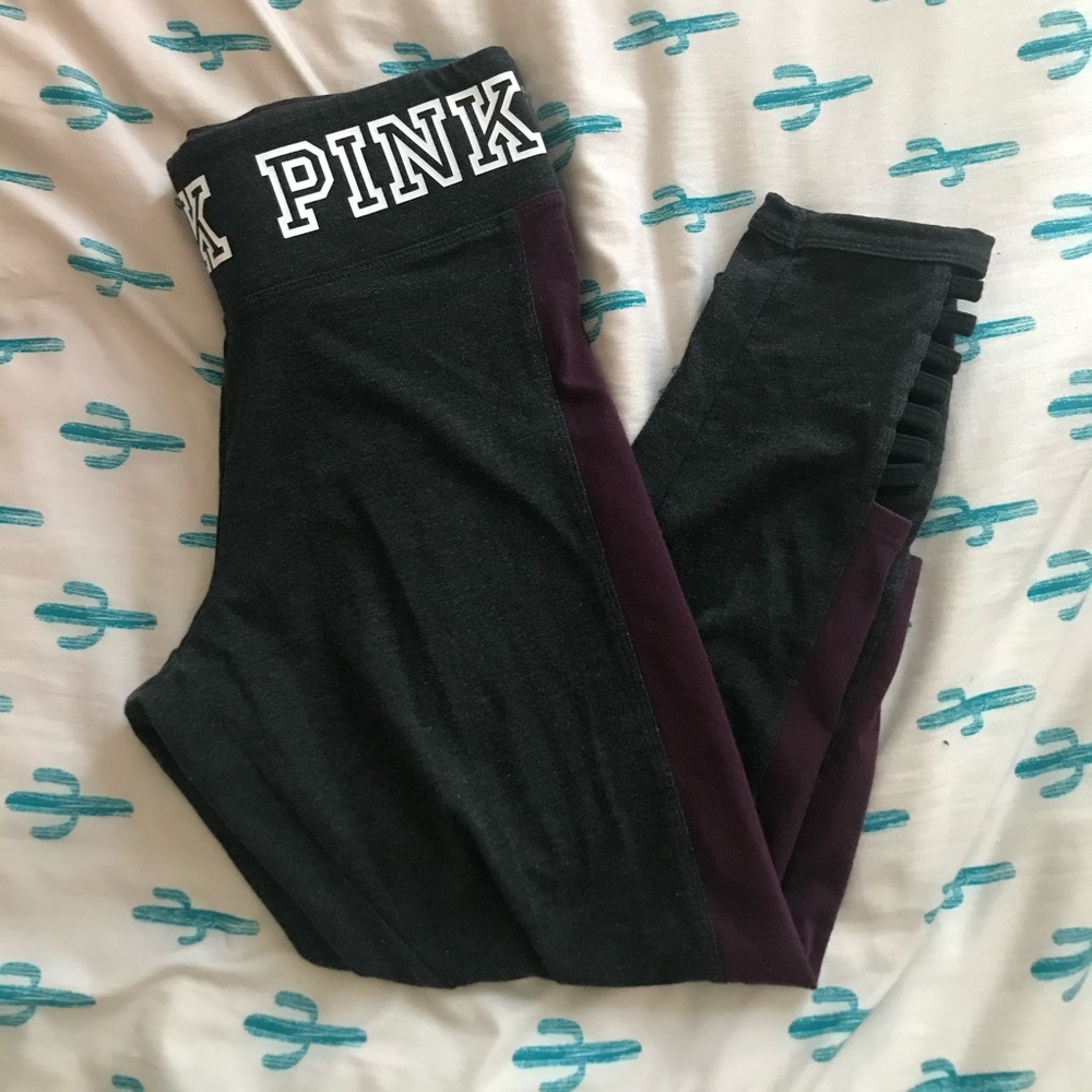 Capri PINK Victoria Secret Leggings